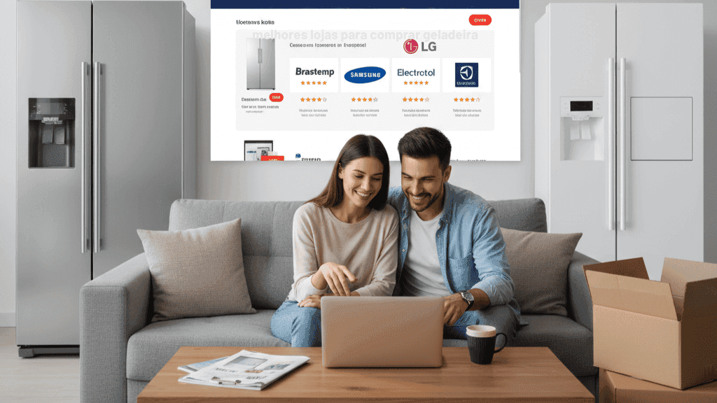 melhores sites para comprar geladeira
